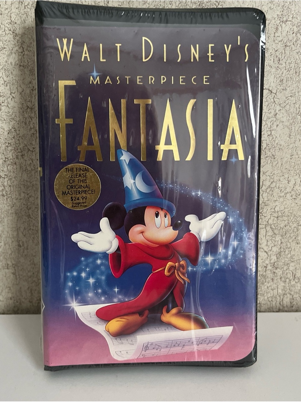 Fantasia Walt Disney's Masterpiece Factory Sealed (VHS, 1991)